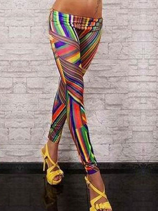 Caleçon pour femme modemulticolore multicolore style peinture