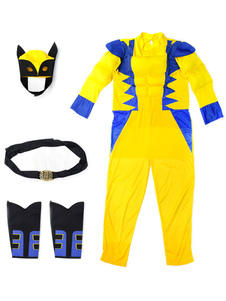 Toussaint Cosplay Costume multicolor Wolverine X-Men en coton