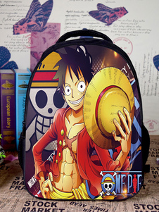 Toussaint Cosplay One Piece multicolore impression toile Chic Anime sac