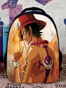 Toussaint Cosplay One Piece multicolore impression toile tendance Anime sac
