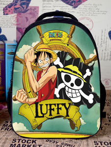 Toussaint Cosplay One Piece multicolore impression toile Anime sac