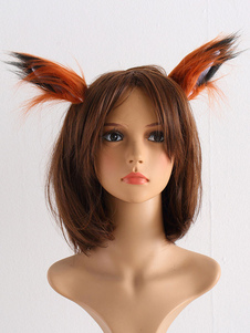 Zootopia Nick Wilde Renard oreille Cosplay orange Synthétique