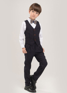 Costume de costume papillon Stripes Polyester pour enfants garçonnet multicolor