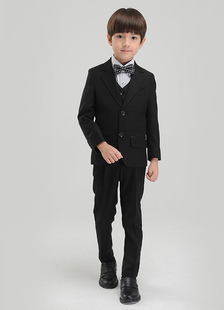 Noir de costume costume Chic noeud papillon Polyester enfants de garçon