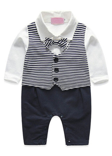 Costume de l'enfant de la mélange coton costume papillon rayures multicolore garçon