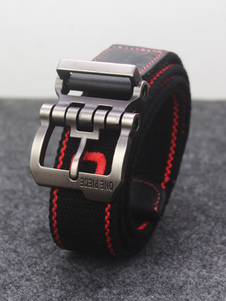 Anime One Piece ceinture Chic en alliage toile