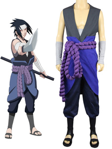 Naruto Uchiha Sasuke Toussaint Cosplay Costume