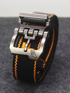 Fairy Tail courroie alliage noir toile Anime