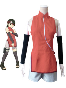 BORUTO Uchiha Sarada Toussaint Cosplay Costume NARUTO le film
