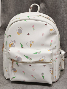 Livre de Natsume des amis de sac à dos blanc PU Anime