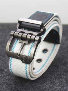 Gintama courroie alliage blanc toile Anime