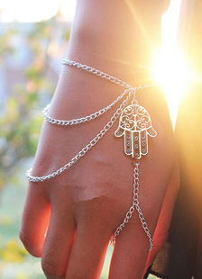 Bracelet en or Chain Link Bracelet Chic pour les femmes