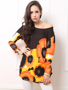 Robe Cachemire imprimé Floral robe multicolore