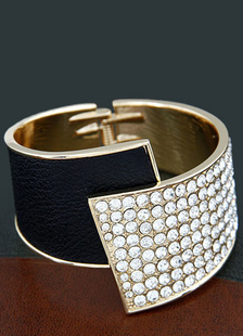 Bracelet en métal strass multicolore Bracelet pour les femmes