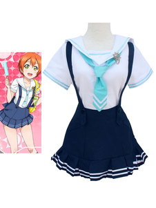 LoveLive ! Hoshizora Rin Toussaint Cosplay Costume School Uniform