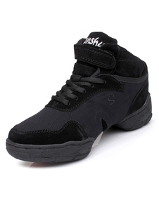 Chaussures de sport de Dance noir chaussures Chic Textile pour femmes