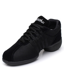 Chaussures de sport de Dance noir Chaussures Textile pour femmes