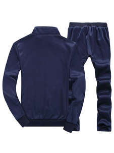 Maillots de cyclisme marine imprimer Polyester folâtre le costume pour hommes