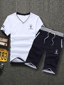 Maillots de cyclisme multicolores coton folâtre le costume pour hommes