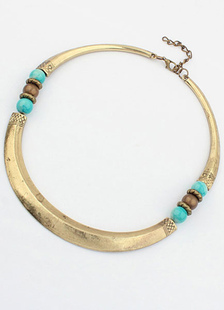 Bronze collier Bohème Chic métal collier pour femme