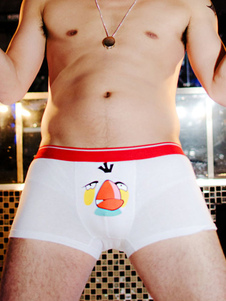 Slips blancs en colère oiseaux Slim Fit coton caleçons pour hommes