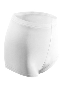 Blanc Sports Shorts Slim Fit Polyester Shorts pour femmes
