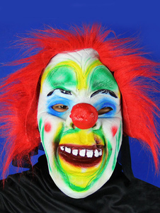 Multicolore Chic Clown Masque Halloween masque en Latex