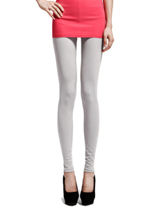 Leggings gris clair coton Skinny Jeans/Pantalons pour femmes