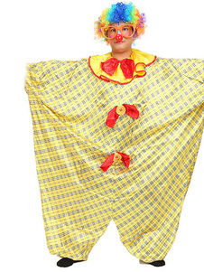 Toussaint Cosplay Costume Multicolor Clown impression gras Polyester