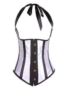 Corset multicolore licol sangles Polyester Bustier