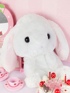 Lolita blanc sac lapin animaux synthétique sac Chic pour les femmes