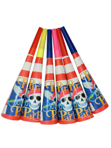 Pirate Skull trompette Multicolor parti trompette