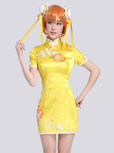 LoveLive ! Hoshizora Rin Cheongsam Toussaint Cosplay Costume