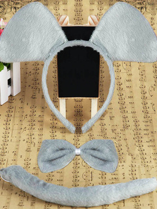 Éléphant Cosplay Hairband Bow Tie queue enfants synthétique Cosplay accessoires