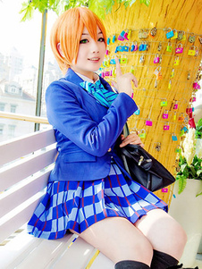 LoveLive ! Hoshizora Rin Toussaint Cosplay Costume School Uniform