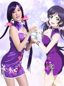 LoveLive ! Tojo Nozomi Cheongsam Toussaint Cosplay Costume