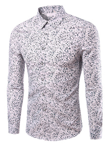Imprimer chemise coton multicolore façonner la chemise pour hommes