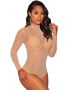 Chair Body semi Sheer Spandex culottes pour femmes