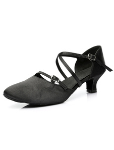 Danse noir sandales Satin talons pour femmes
