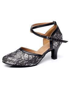 Sangles multicolore danse latine sandales Chic PU talons pour femmes