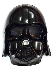 La Guerre des étoiles masque PVC Chic noir Cosplay Accessoire