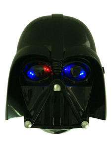 La Guerre des étoiles masque PVC noir Cosplay Accessoire