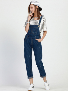 Bleu salopette Denim Unique femme