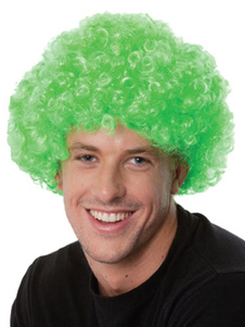 Toussaint Cosplay Perruque verte de film unisexe