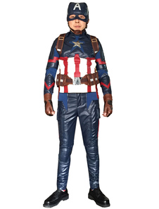 Marvel Comics Guerre civile Steve Rogers Cosplay Costume