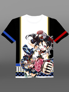 Love Live Yazawa Nico ronde collier T-shirt
