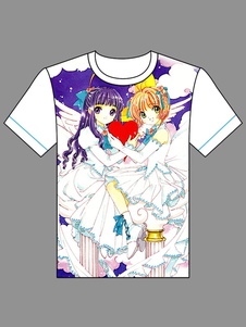 Cardcaptor Sakura ronde collier T-shirt