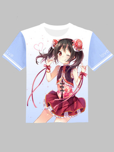 Love Live Yazawa Nico ronde collier T-shirt