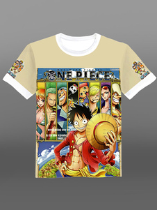 One Piece ronde collier T-shirt
