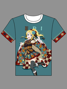 Love Live Ayase Eli T-shirt à manches courtes